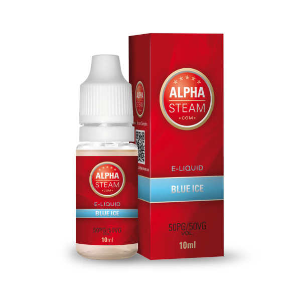 Alpha-Steam - Blue Ice Liquid 10ml 6mg/ml