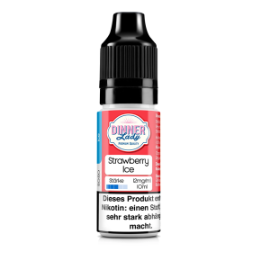 Dinner Lady - Strawberry Ice Liquid 10ml 12mg/ml