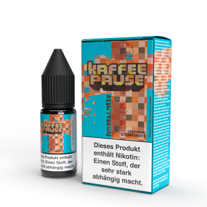 Steamshots Kaffeepause Nic Salt - Hazellatte Liquid 10ml...