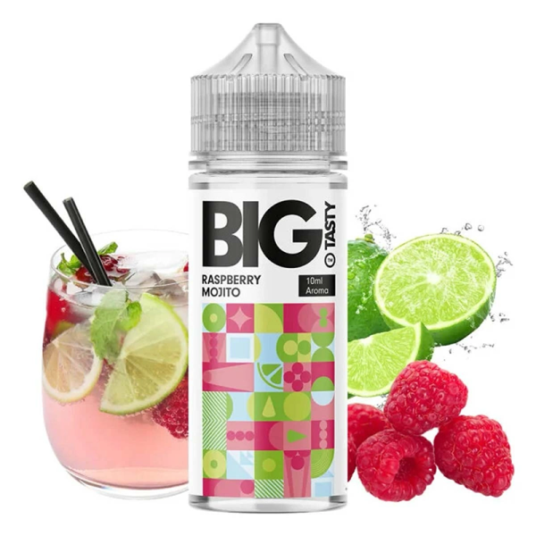 EOL - Big Tasty - Raspberry Mojito Aroma 10ml Longfill