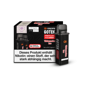 Aspire - GoTek Pod Watermelon Ice 20mg/ml (2 Stück...
