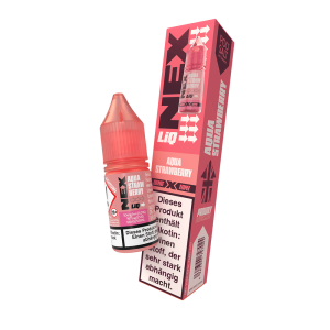 NexLiq by Pod Salt - Aqua Strawberry Nikotinsalz Liquid...
