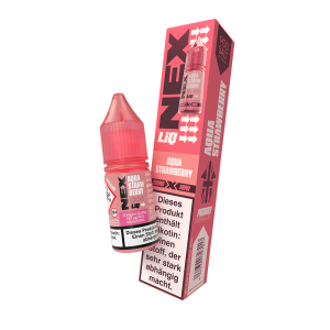 NexLiq by Pod Salt - Aqua Strawberry Nikotinsalz Liquid...